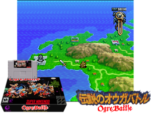 Ogre Battle - The March of the Black Queen (U) [T+Spa010_Spctrm XD] Cover